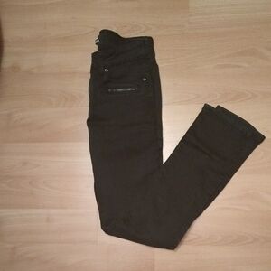 Dress Barn/Roz & Ali Women's Black Jeggings Size 4
